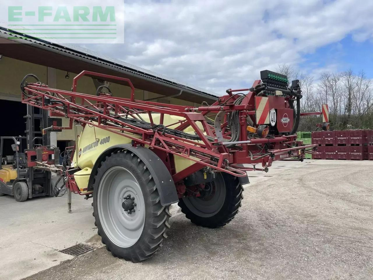 Pulverizador de arrastar Hardi navigator 4000: foto 8