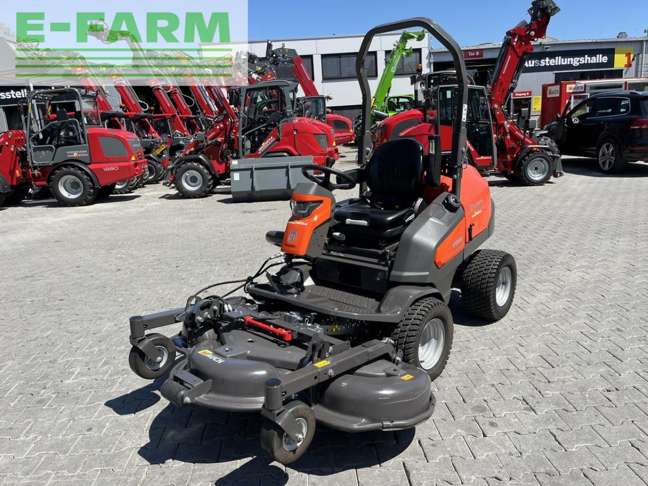 Husqvarna p 535hx hybrid rider nur 10h - Trator: foto 1 Husqvarna p 535hx hybrid rider nur 10h - Trator: foto 1