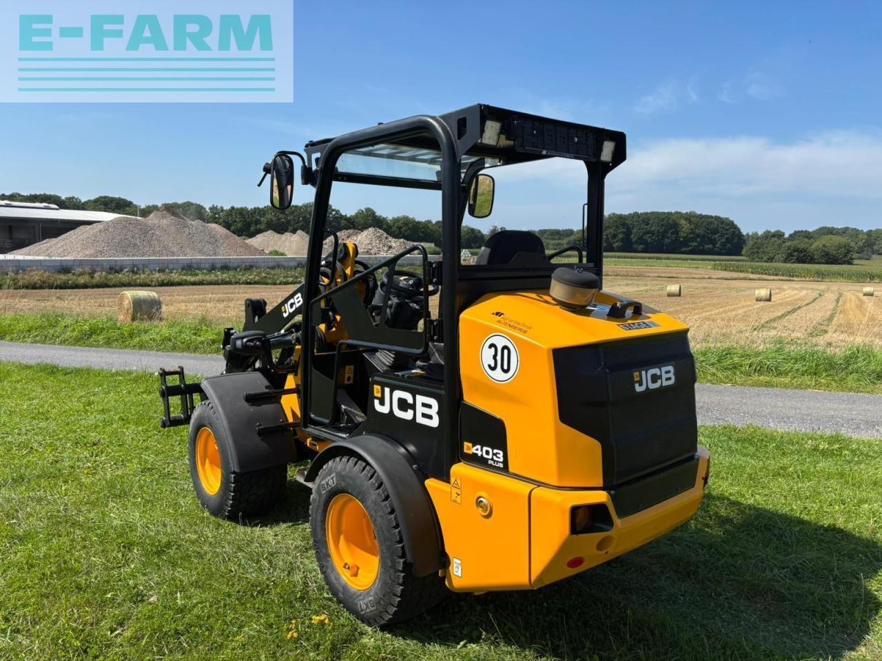 JCB 403 plus mit fahrerschutzdach - Mini escavadeira: foto 5 JCB 403 plus mit fahrerschutzdach - Mini escavadeira: foto 5