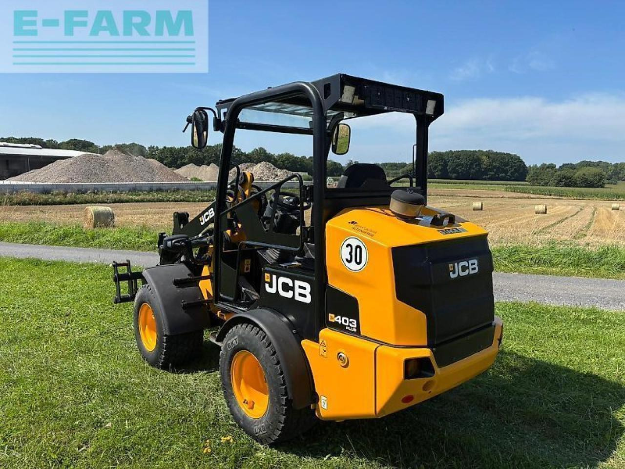 JCB 403 plus mit fahrerschutzdach - Mini escavadeira: foto 5 JCB 403 plus mit fahrerschutzdach - Mini escavadeira: foto 5