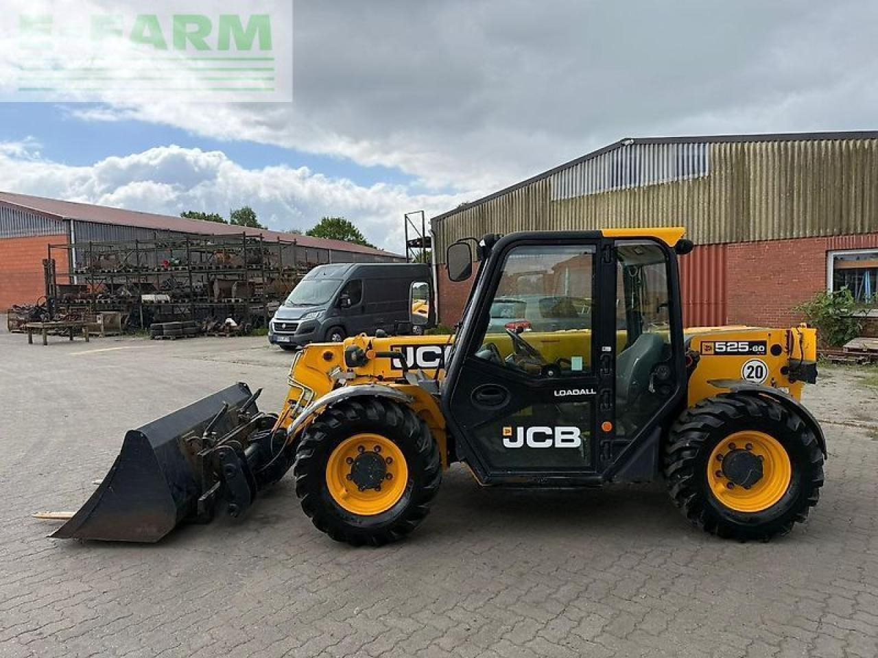 JCB 525-60 - Empilhador telescópico: foto 1 JCB 525-60 - Empilhador telescópico: foto 1