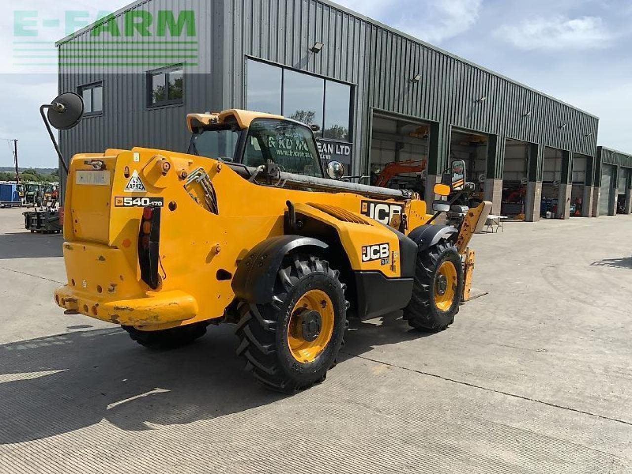 Empilhador telescópico JCB 540-170 telehandler (st23482): foto 9
