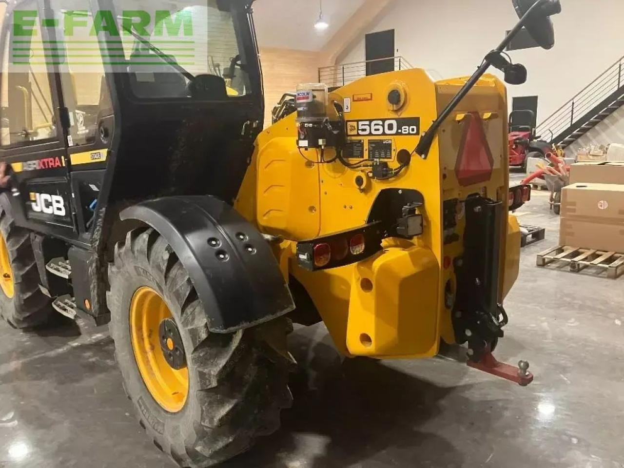 JCB 560-80 - Empilhador telescópico: foto 5 JCB 560-80 - Empilhador telescópico: foto 5