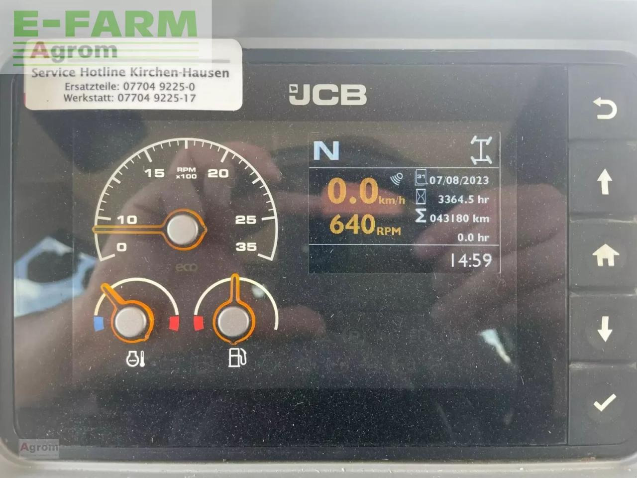 Trator JCB fastrac 4220: foto 14