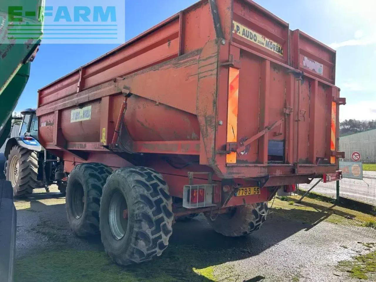 Jeantil gm160 - Reboque basculante agrícola: foto 4 Jeantil gm160 - Reboque basculante agrícola: foto 4