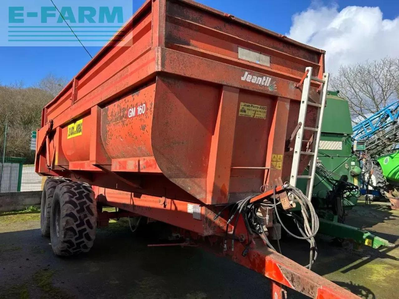 Jeantil gm160 - Reboque basculante agrícola: foto 2 Jeantil gm160 - Reboque basculante agrícola: foto 2