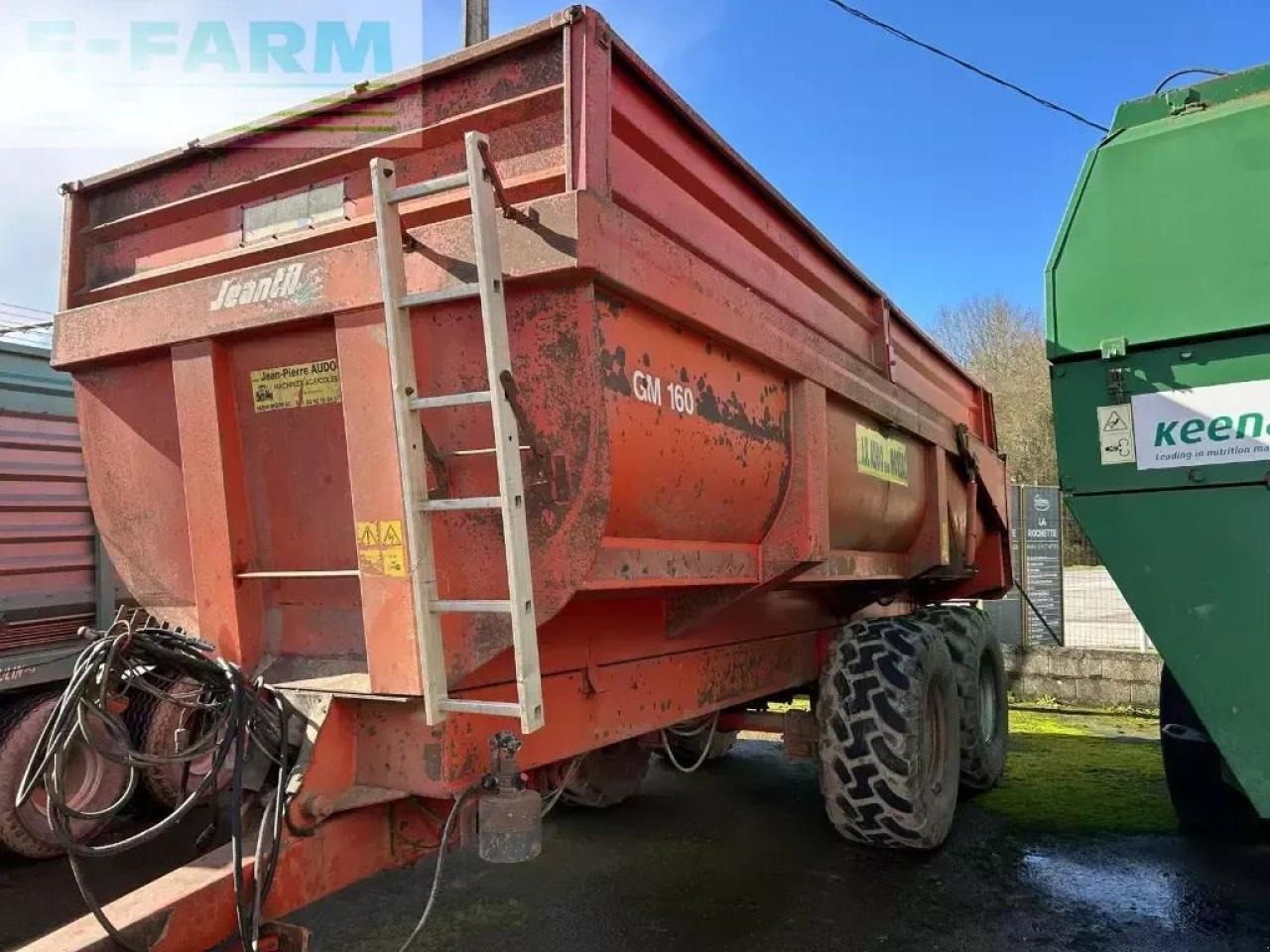 Jeantil gm160 - Reboque basculante agrícola: foto 1 Jeantil gm160 - Reboque basculante agrícola: foto 1