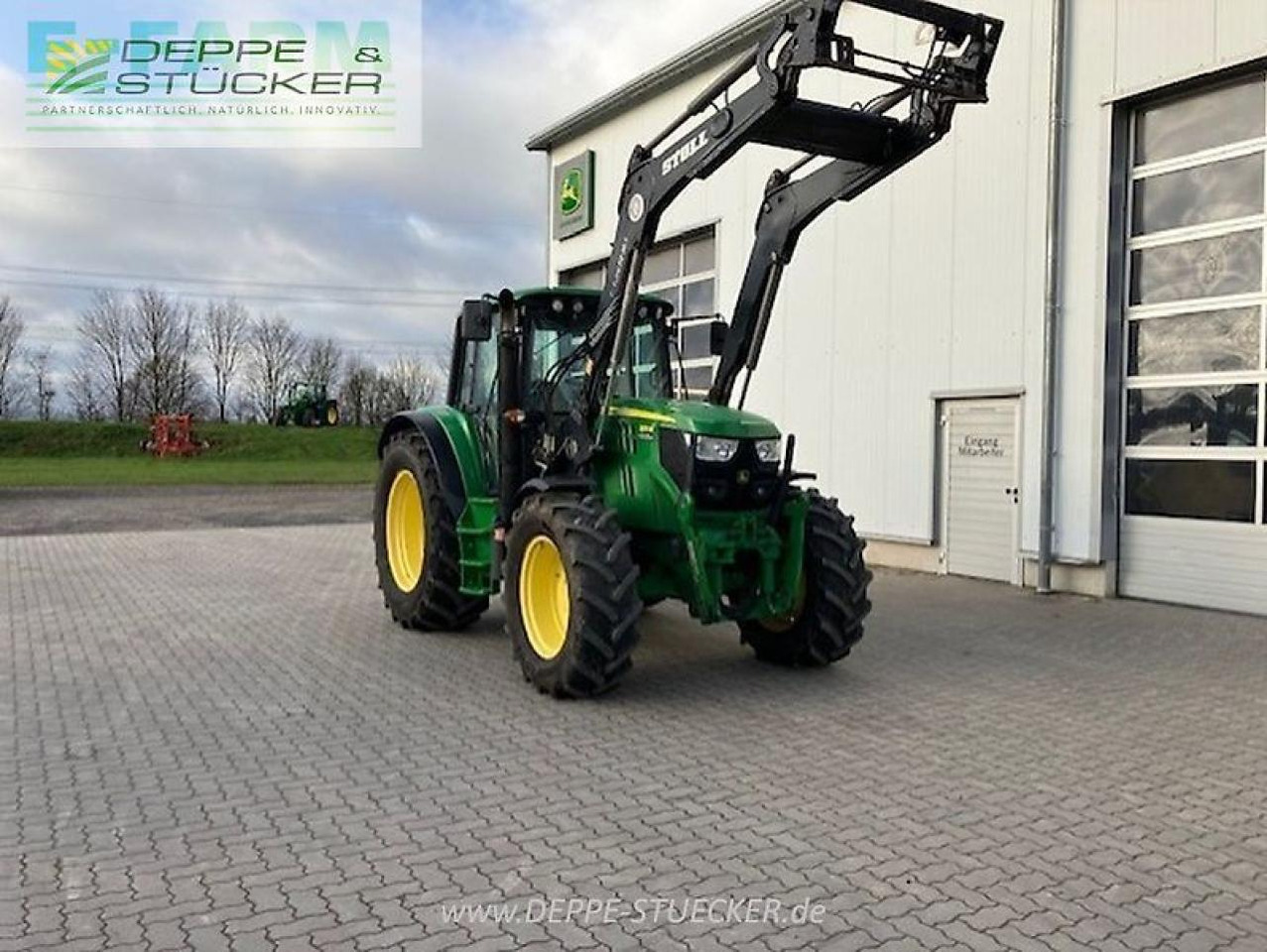 Trator John Deere 6115m + fz 30.1: foto 9