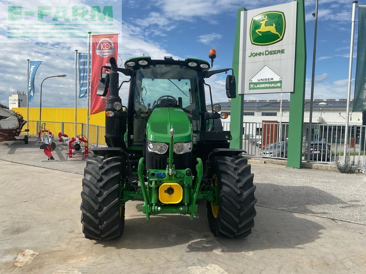 John Deere 6120M - Trator: foto 3 John Deere 6120M - Trator: foto 3