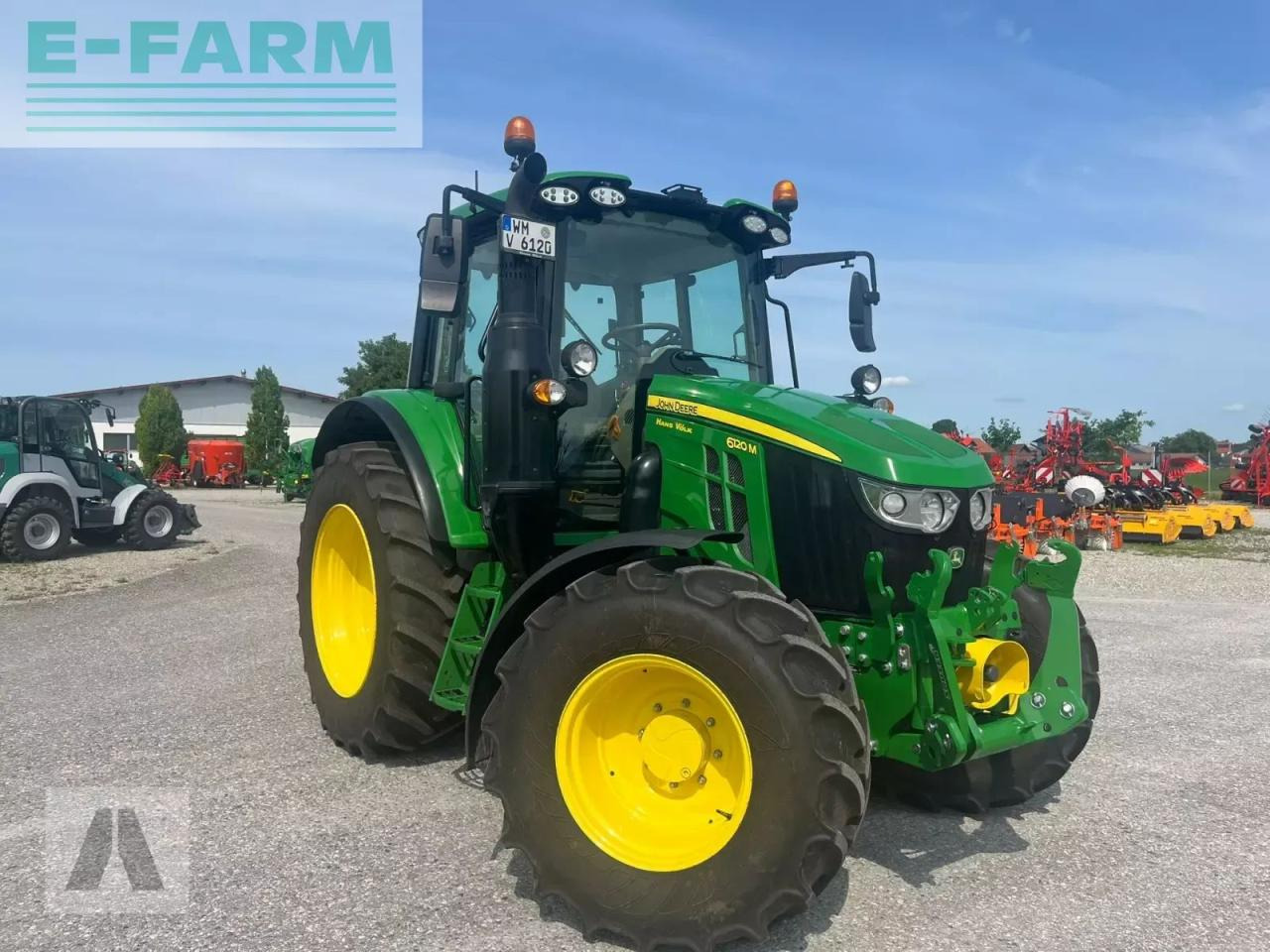 John Deere 6120m - Trator: foto 1 John Deere 6120m - Trator: foto 1