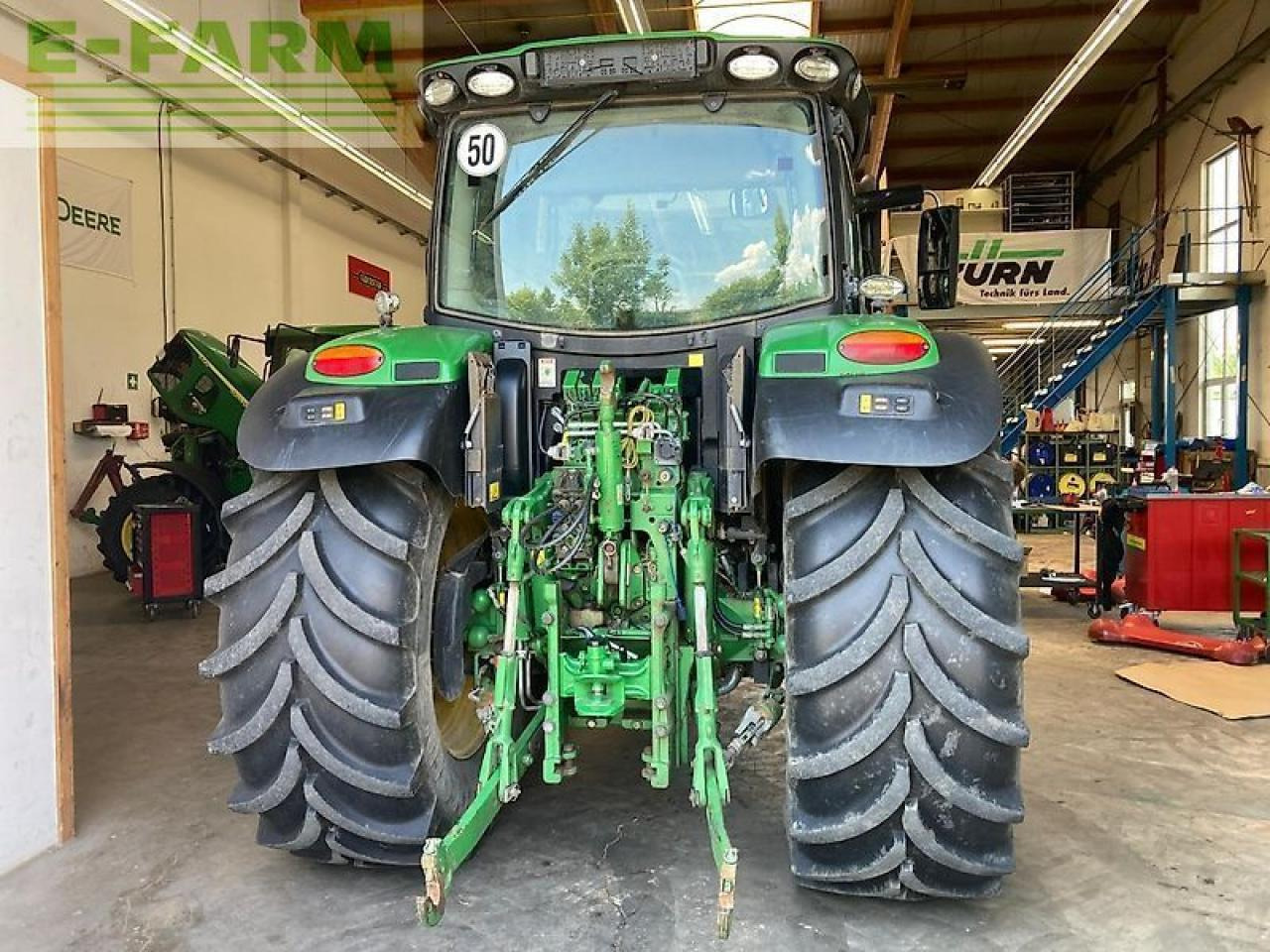 John Deere 6130r - Trator: foto 4 John Deere 6130r - Trator: foto 4