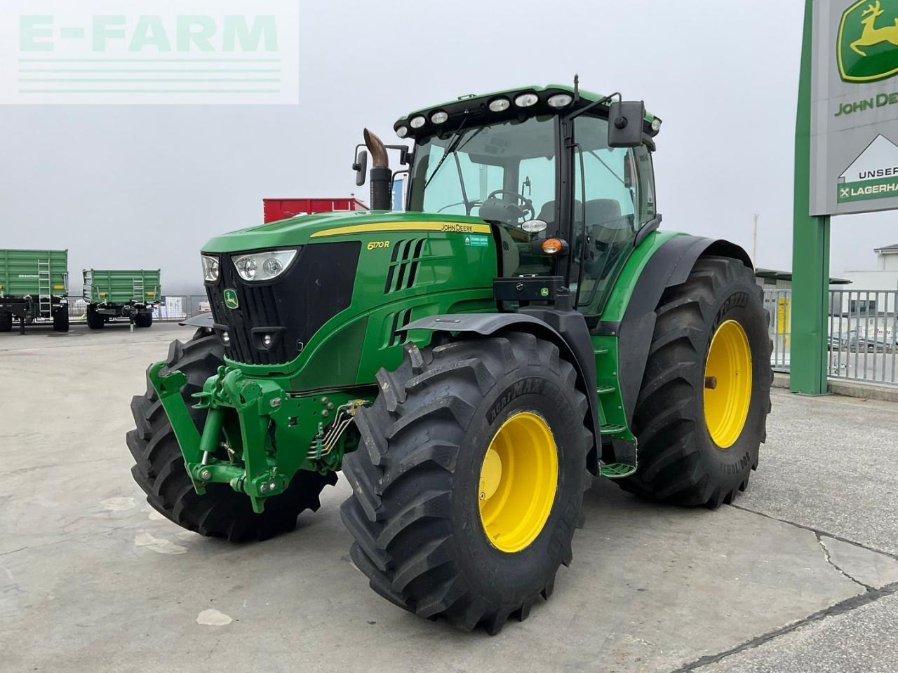 John Deere 6170R - Trator: foto 1 John Deere 6170R - Trator: foto 1