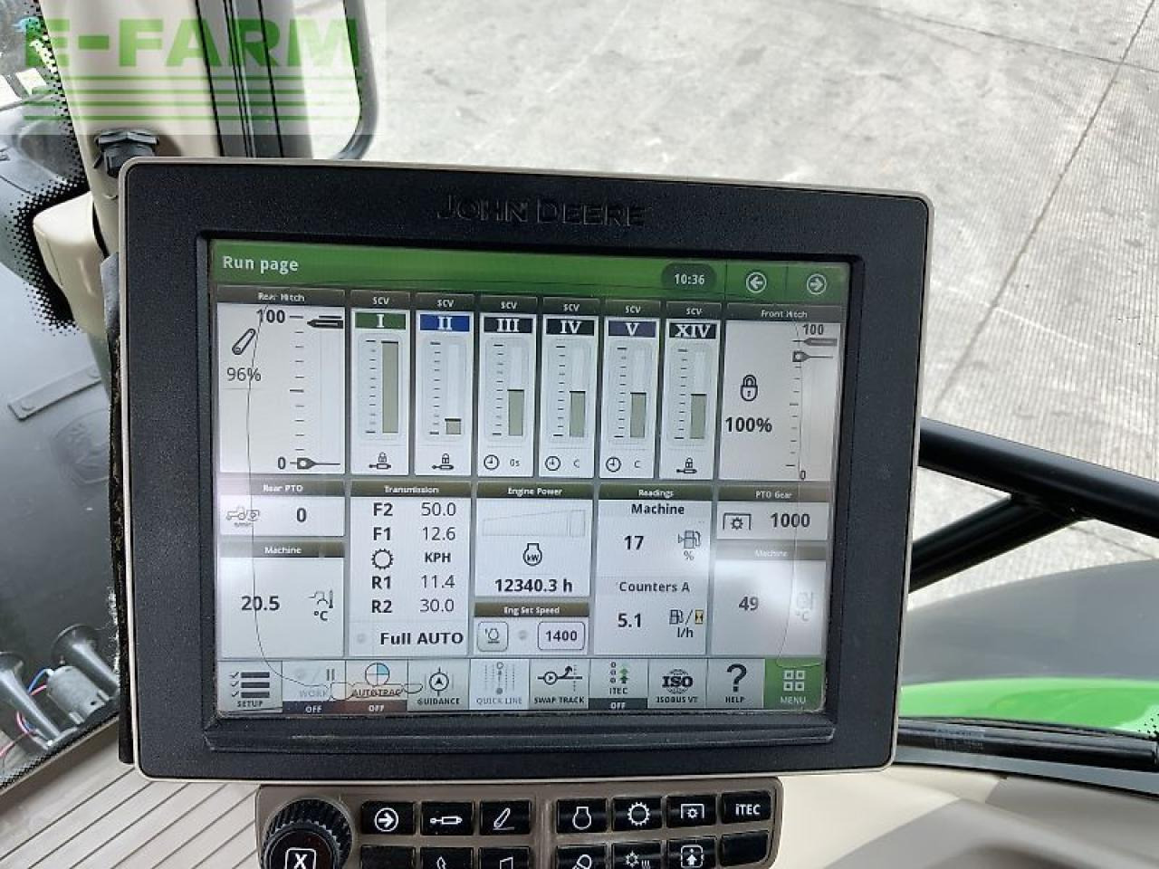 Trator John Deere 6215r tractor (st23353): foto 18