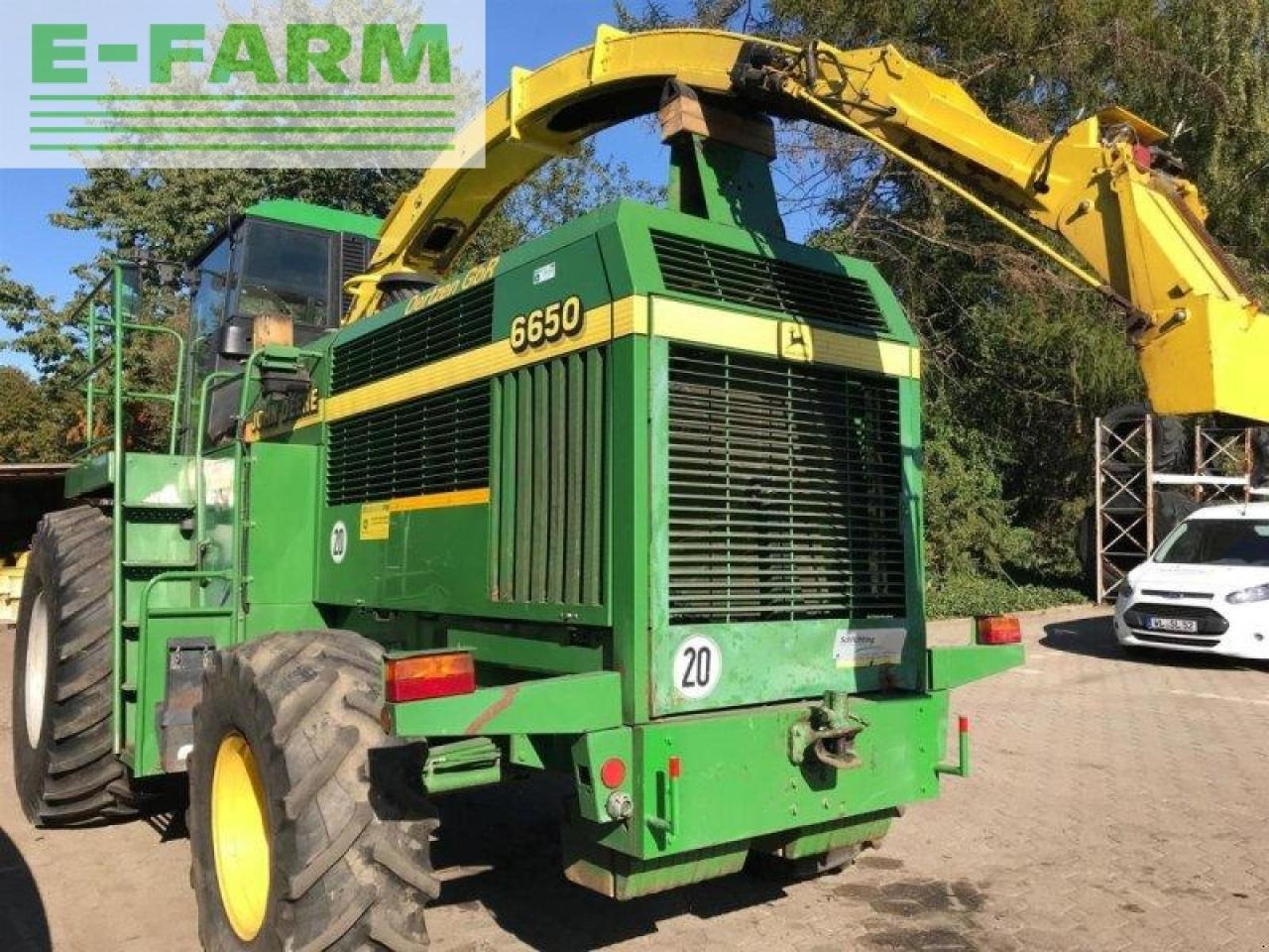 John Deere 6650 - Picadora de forragem automotriz: foto 4 John Deere 6650 - Picadora de forragem automotriz: foto 4