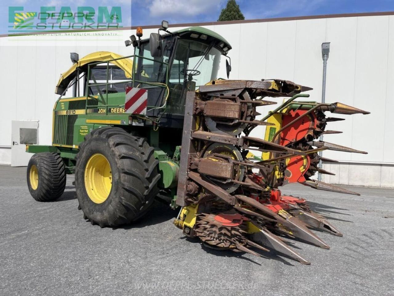 John Deere 6810 mit gebiss - Picadora de forragem automotriz: foto 3 John Deere 6810 mit gebiss - Picadora de forragem automotriz: foto 3