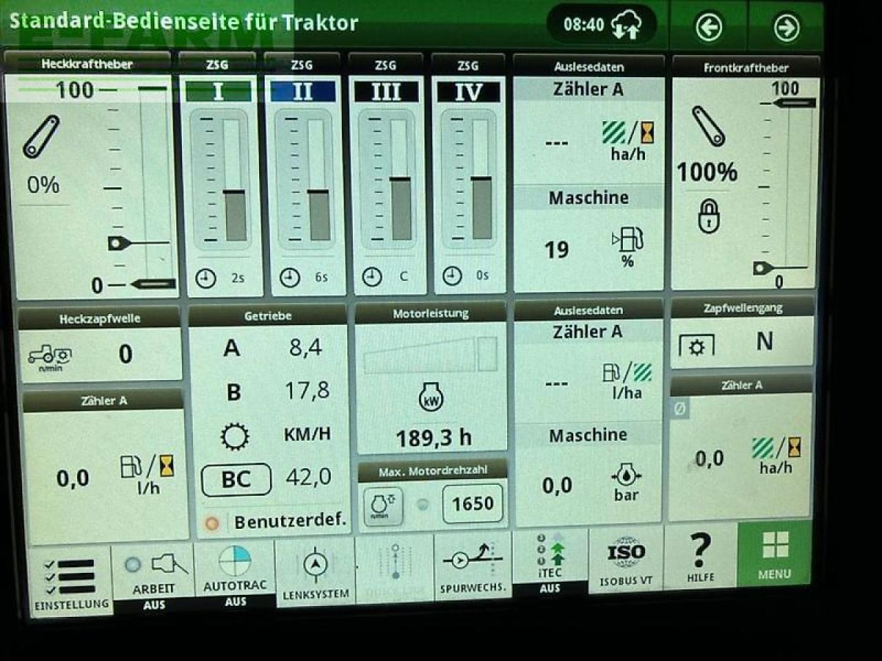 John Deere 6r 215 - Trator: foto 2 John Deere 6r 215 - Trator: foto 2