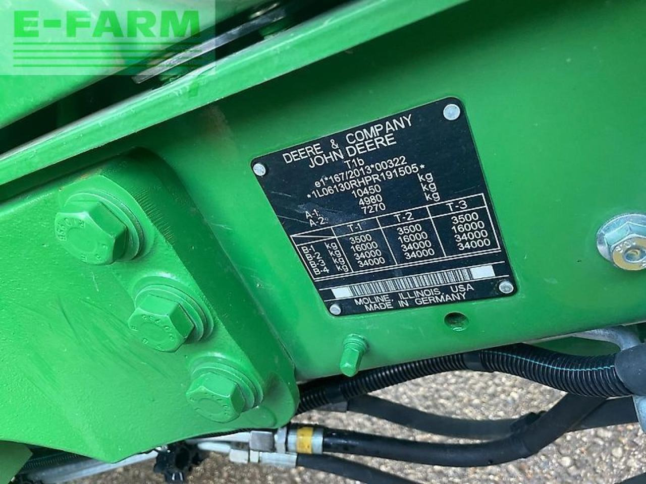 Trator John Deere 6r130 / 6r 130: foto 16