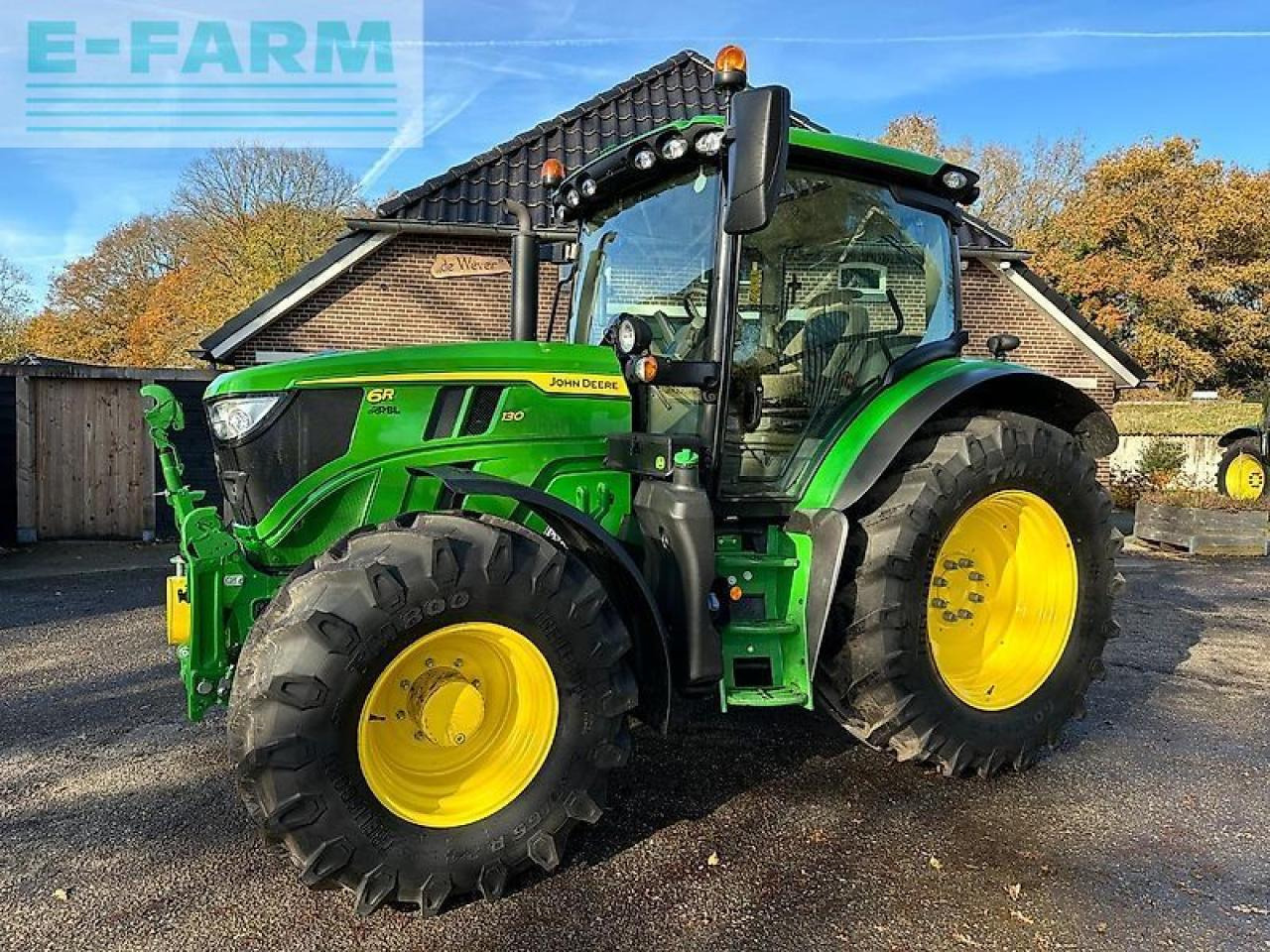 John Deere 6r130 ap-50 km/h at-ready - Trator: foto 1 John Deere 6r130 ap-50 km/h at-ready - Trator: foto 1