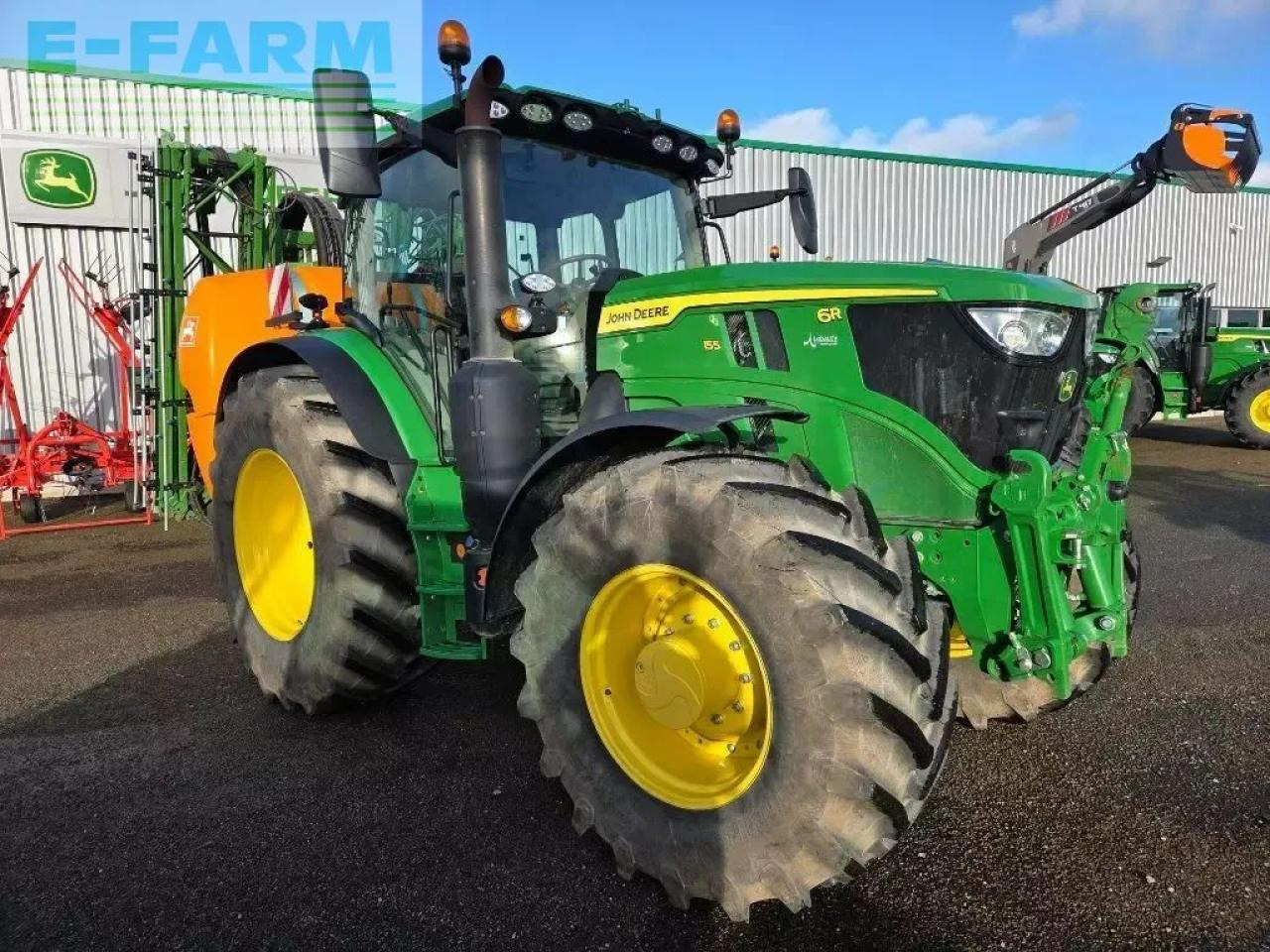John Deere 6r155 - Trator: foto 4 John Deere 6r155 - Trator: foto 4