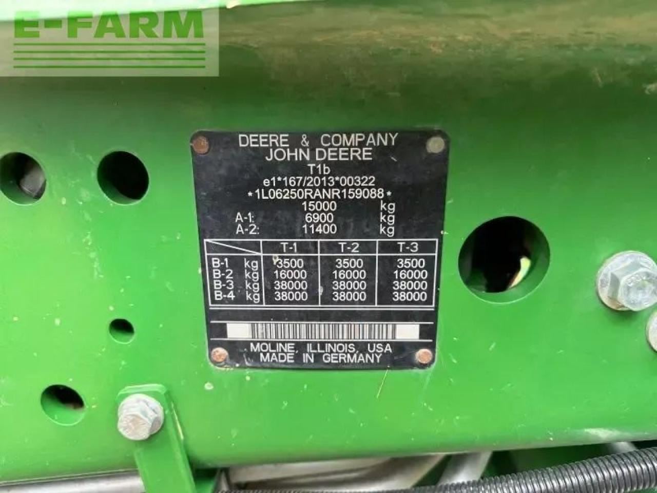 John Deere 6r250 - Trator: foto 4 John Deere 6r250 - Trator: foto 4