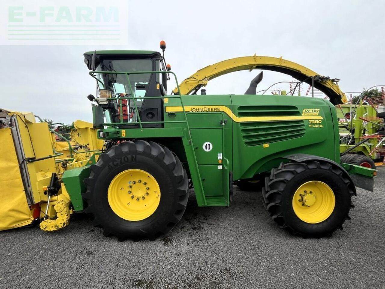 John Deere 7280 prodrive, allrad, 40 km/h, kemper 360, pick - Picadora de forragem automotriz: foto 4 John Deere 7280 prodrive, allrad, 40 km/h, kemper 360, pick - Picadora de forragem automotriz: foto 4