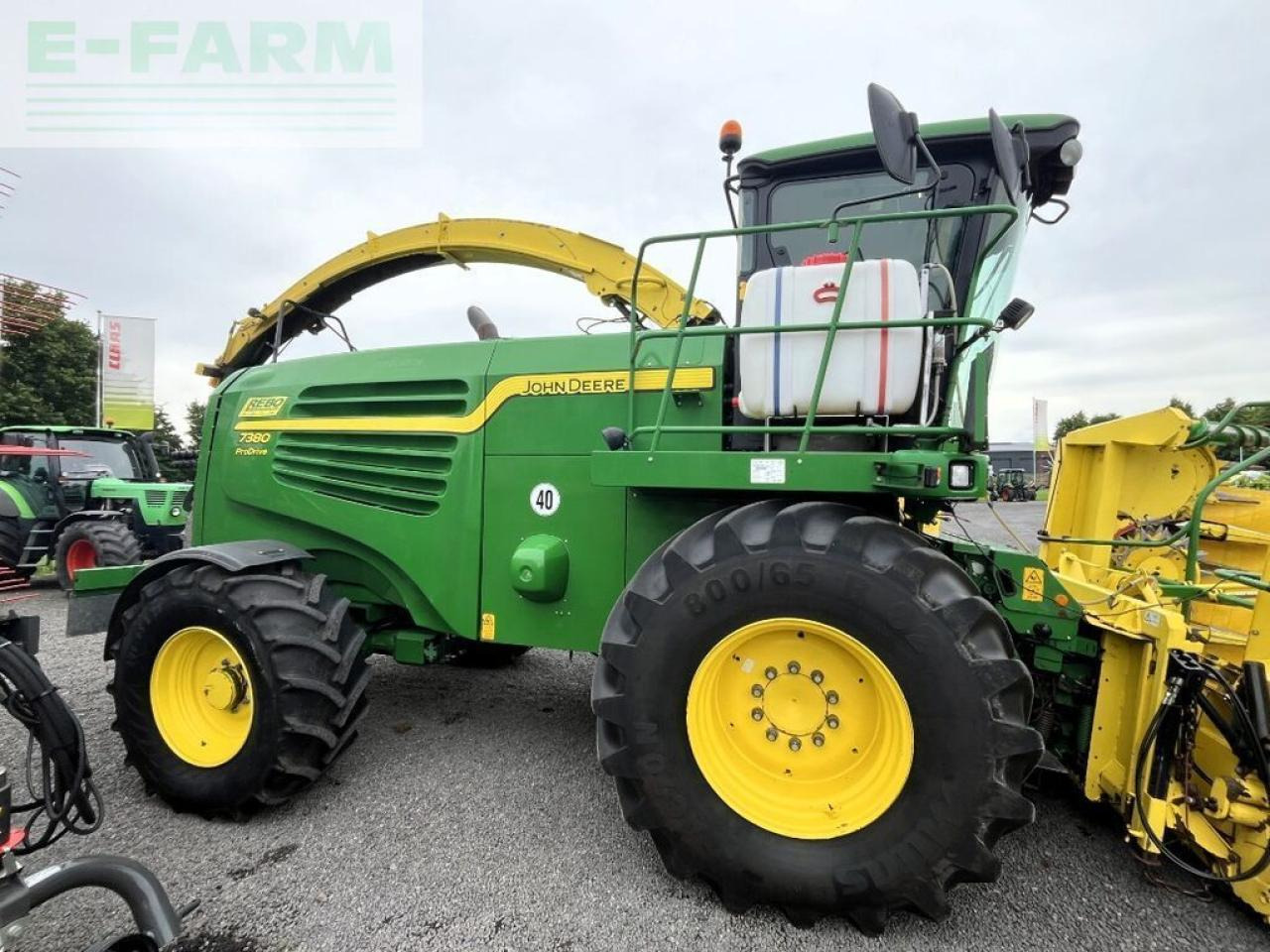 John Deere 7280 prodrive, allrad, 40 km/h, kemper 360, pick - Picadora de forragem automotriz: foto 3 John Deere 7280 prodrive, allrad, 40 km/h, kemper 360, pick - Picadora de forragem automotriz: foto 3