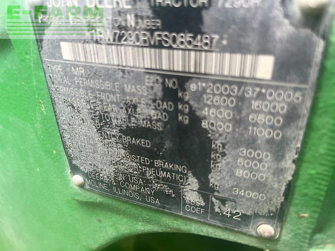 John Deere 7290r - Trator: foto 1 John Deere 7290r - Trator: foto 1