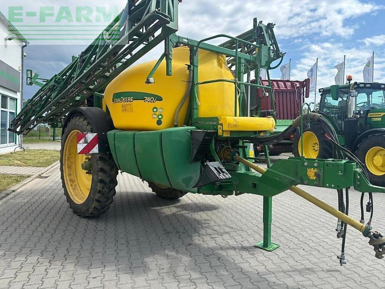 John Deere 740i - Pulverizador de arrastar: foto 2 John Deere 740i - Pulverizador de arrastar: foto 2