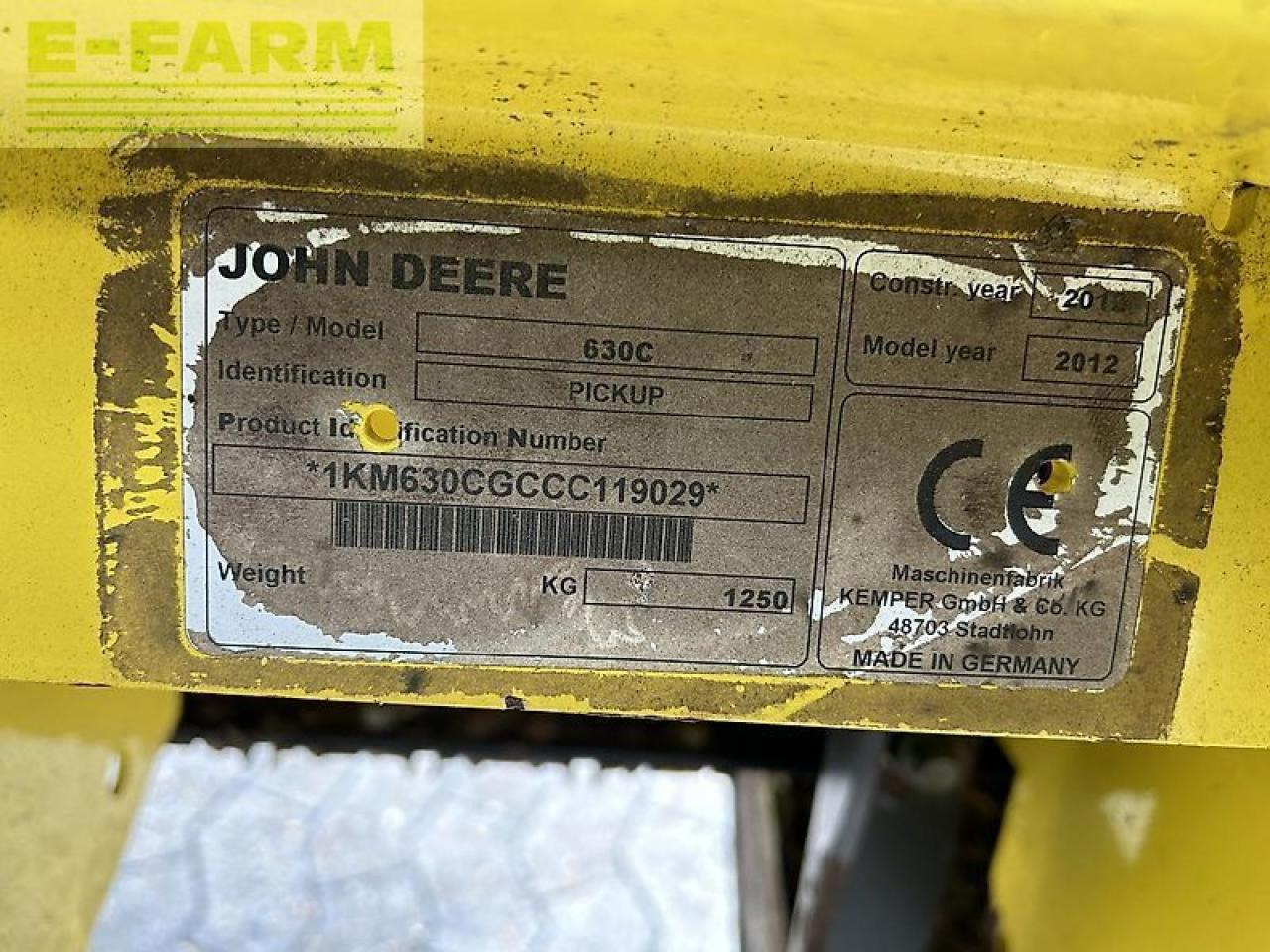Picadora de forragem automotriz John Deere 7500: foto 7