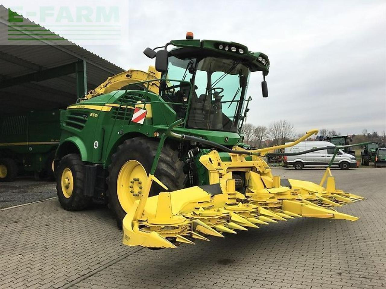 John Deere 8300i mit kemper 360+ & 639 pickup - Picadora de forragem automotriz: foto 2 John Deere 8300i mit kemper 360+ & 639 pickup - Picadora de forragem automotriz: foto 2