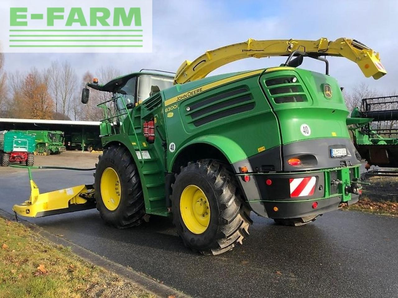 John Deere 8300i mit kemper 360plus & pu 639 - Picadora de forragem automotriz: foto 4 John Deere 8300i mit kemper 360plus & pu 639 - Picadora de forragem automotriz: foto 4