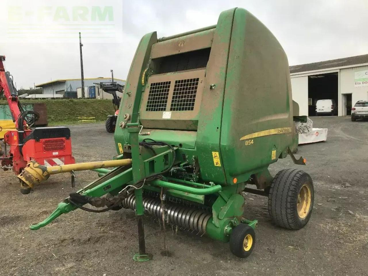 John Deere 854 rotoflow - Enfardadeira de fardos quadrados: foto 2 John Deere 854 rotoflow - Enfardadeira de fardos quadrados: foto 2