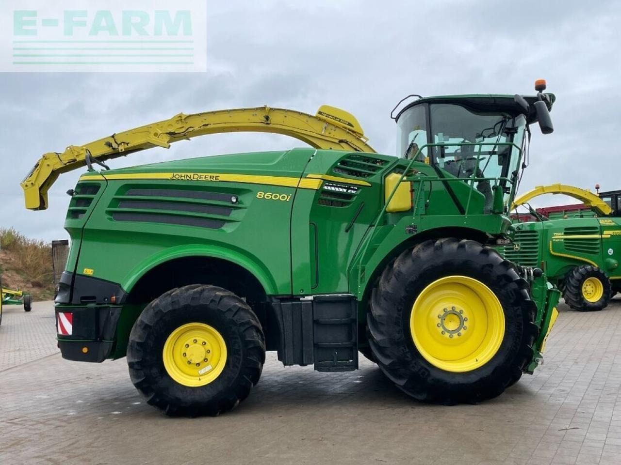 John Deere 8600 - Picadora de forragem automotriz: foto 3 John Deere 8600 - Picadora de forragem automotriz: foto 3