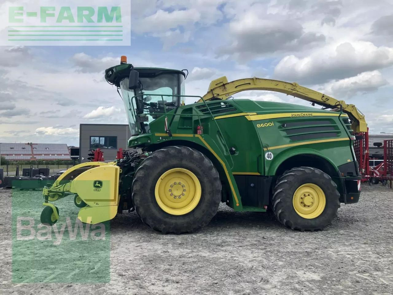 John Deere 8600i - Picadora de forragem automotriz: foto 2 John Deere 8600i - Picadora de forragem automotriz: foto 2