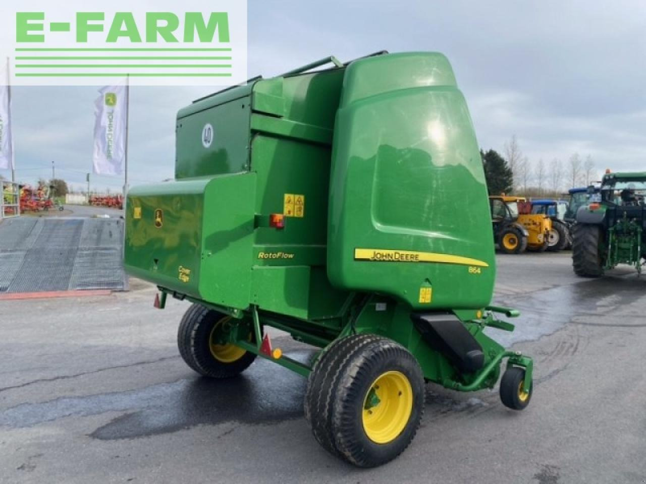 John Deere 864 - Enfardadeira de fardos quadrados: foto 4 John Deere 864 - Enfardadeira de fardos quadrados: foto 4