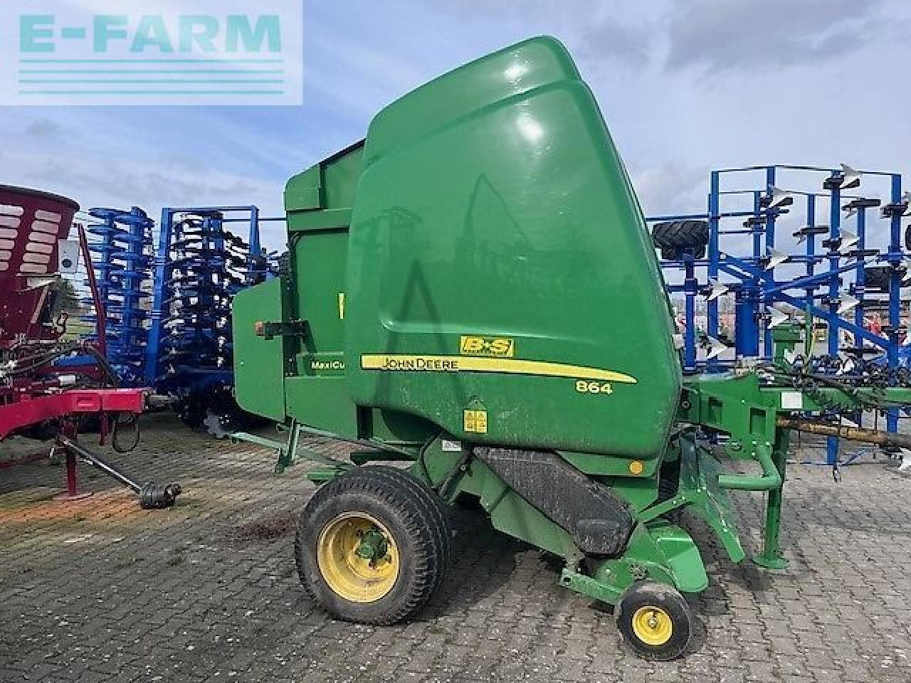 John Deere 864 maxicut 14 - Enfardadeira de fardos quadrados: foto 3 John Deere 864 maxicut 14 - Enfardadeira de fardos quadrados: foto 3
