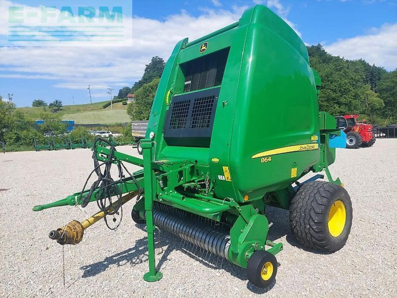 John Deere 864 maxicut - Enfardadeira de fardos quadrados: foto 1 John Deere 864 maxicut - Enfardadeira de fardos quadrados: foto 1