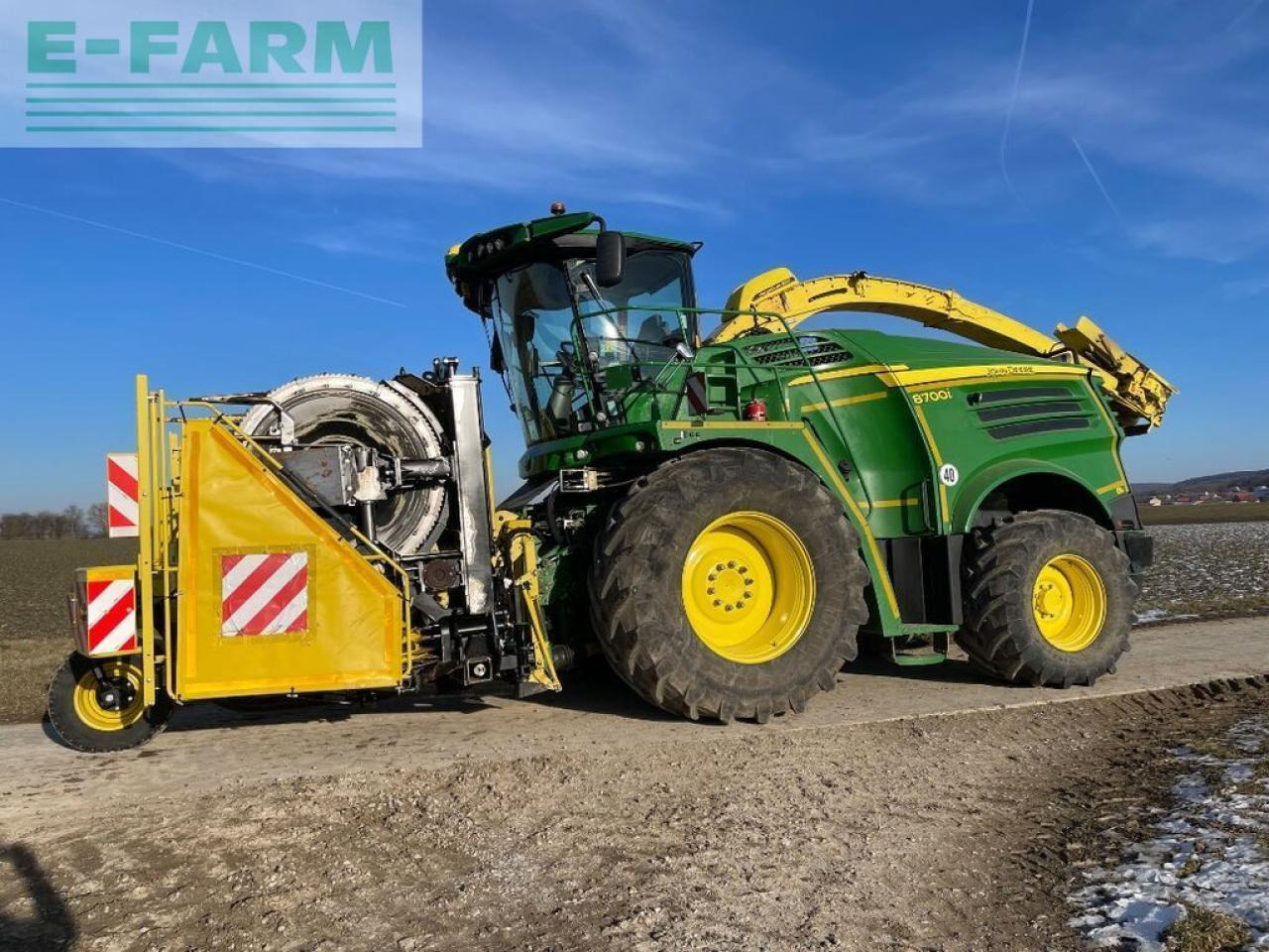 John Deere 8700i - Picadora de forragem automotriz: foto 3 John Deere 8700i - Picadora de forragem automotriz: foto 3