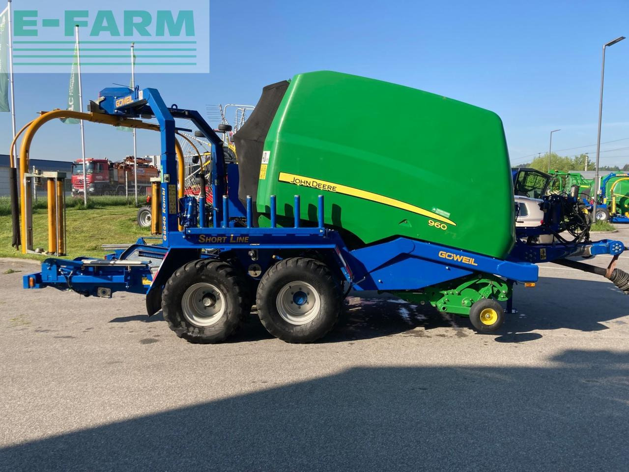 John Deere 960 - Enfardadeira de fardos quadrados: foto 5 John Deere 960 - Enfardadeira de fardos quadrados: foto 5