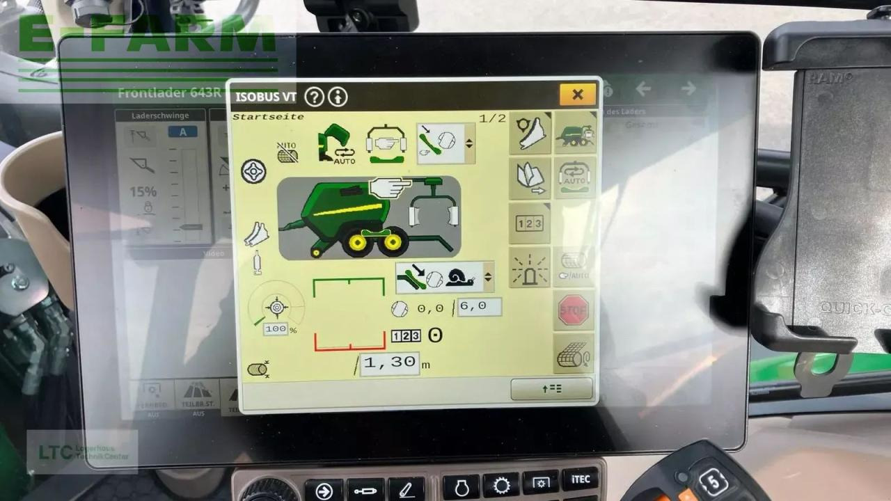 Enfardadeira de fardos quadrados John Deere c451r: foto 9