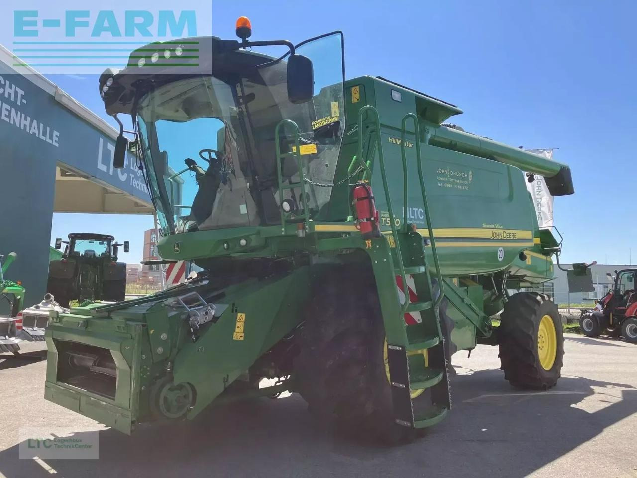 John Deere t550 hm - Ceifeira debulhadora: foto 1 John Deere t550 hm - Ceifeira debulhadora: foto 1