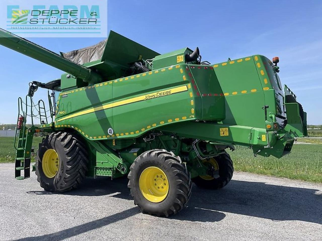 Ceifeira debulhadora John Deere t560i hillmaster: foto 20