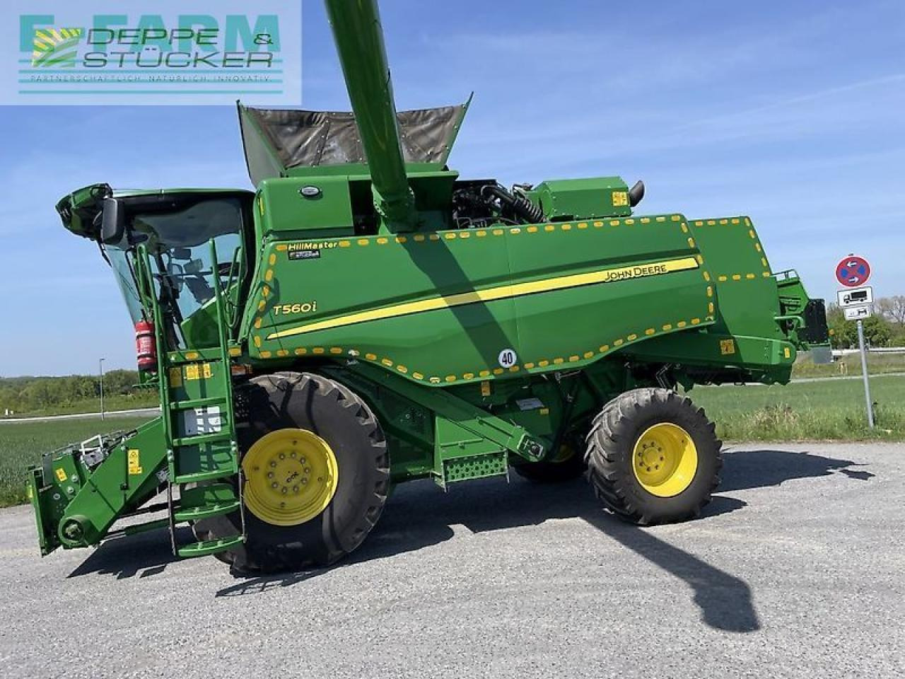 Ceifeira debulhadora John Deere t560i hillmaster: foto 21