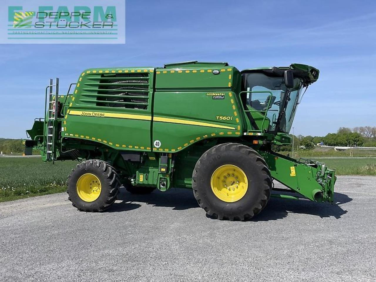 Ceifeira debulhadora John Deere t560i hillmaster: foto 9