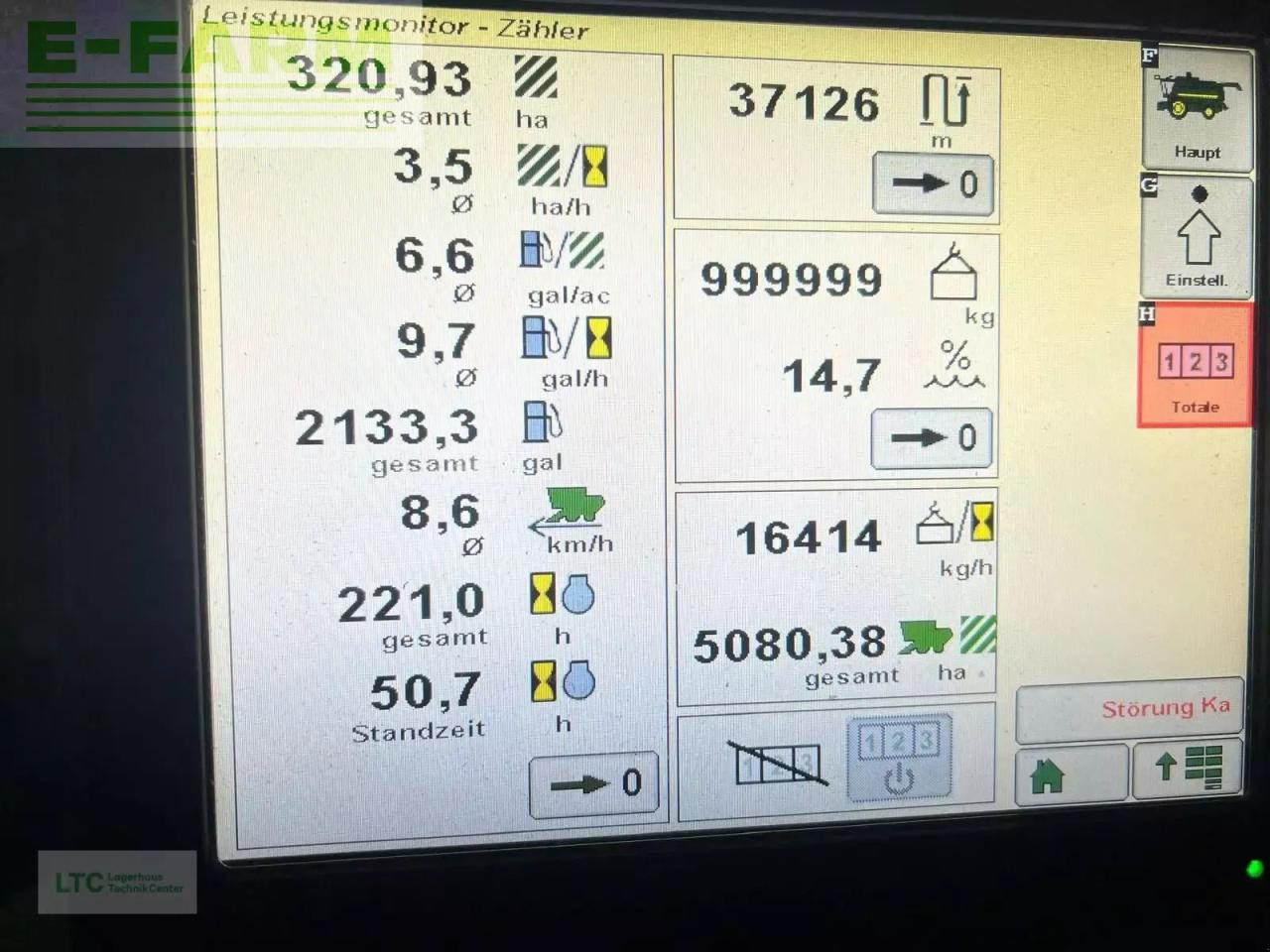 Ceifeira debulhadora John Deere t670: foto 9