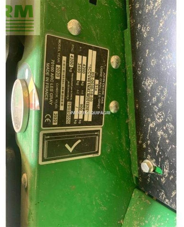 John Deere v461m - Enfardadeira de fardos quadrados: foto 3 John Deere v461m - Enfardadeira de fardos quadrados: foto 3