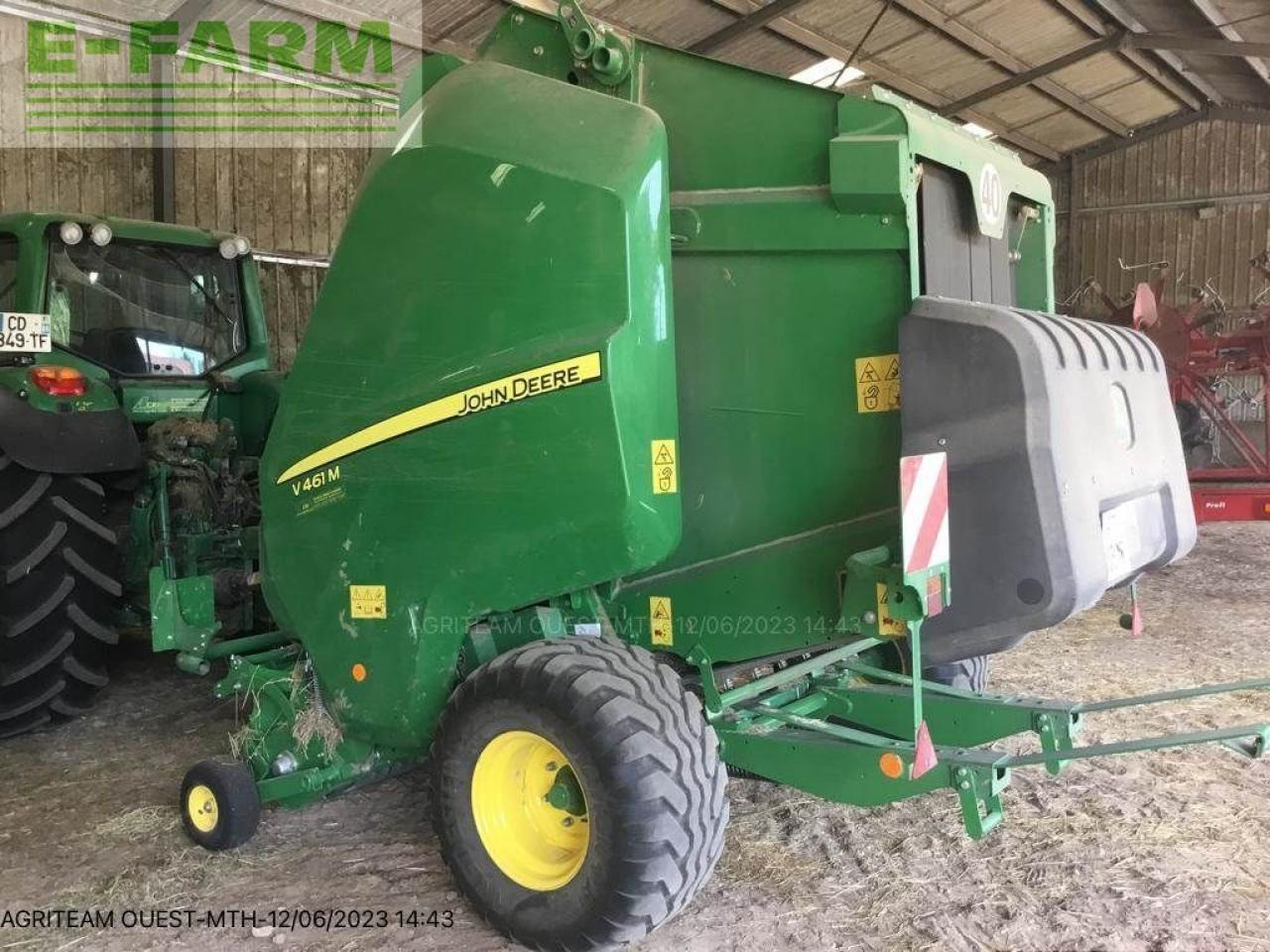 John Deere v461m - Enfardadeira de fardos quadrados: foto 3 John Deere v461m - Enfardadeira de fardos quadrados: foto 3