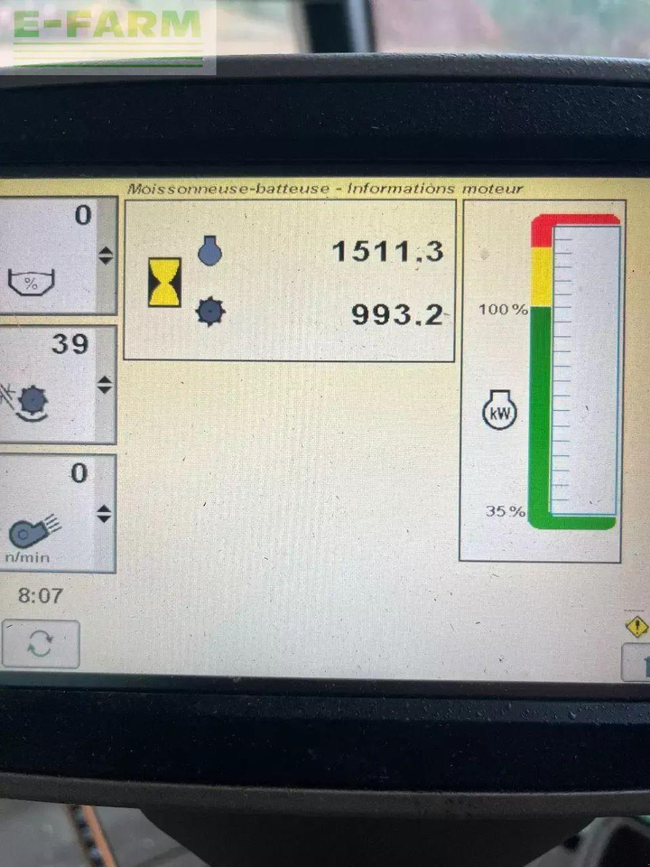 Ceifeira debulhadora John Deere w540: foto 8 Ceifeira debulhadora John Deere w540: foto 8