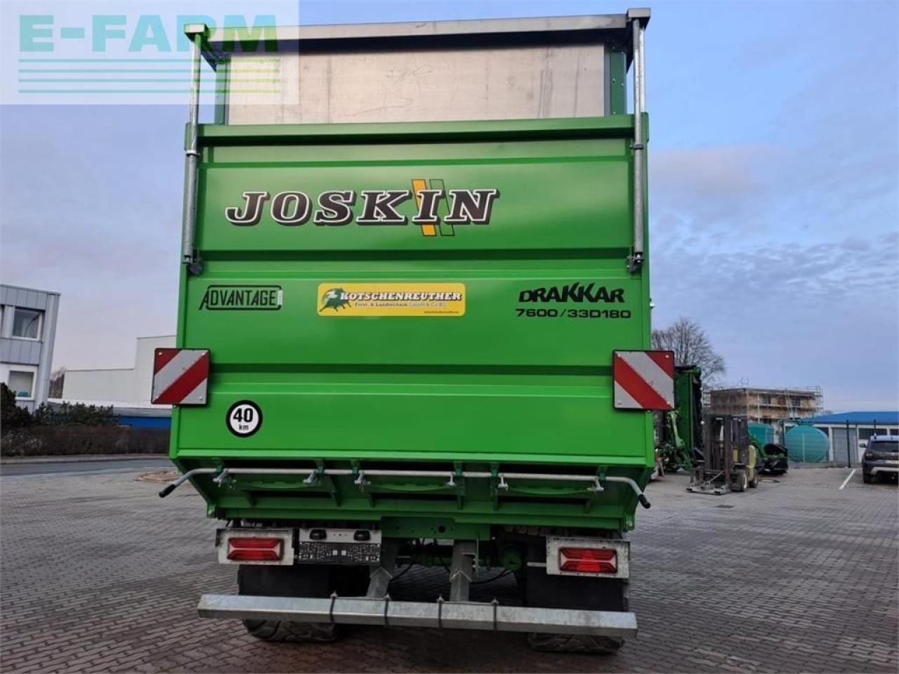 Joskin drakkar 7600/33d180 - Reboque basculante agrícola: foto 5 Joskin drakkar 7600/33d180 - Reboque basculante agrícola: foto 5