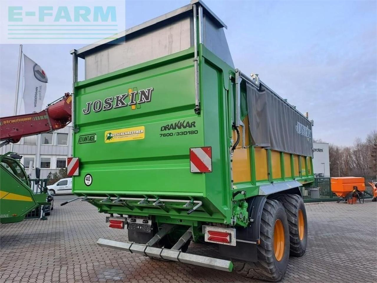 Joskin drakkar 7600/33d180 - Reboque basculante agrícola: foto 4 Joskin drakkar 7600/33d180 - Reboque basculante agrícola: foto 4